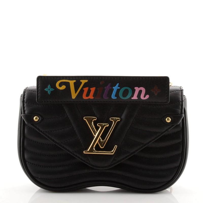 Louis Vuitton New Wave Chain Bag Quilted Leather PM 2