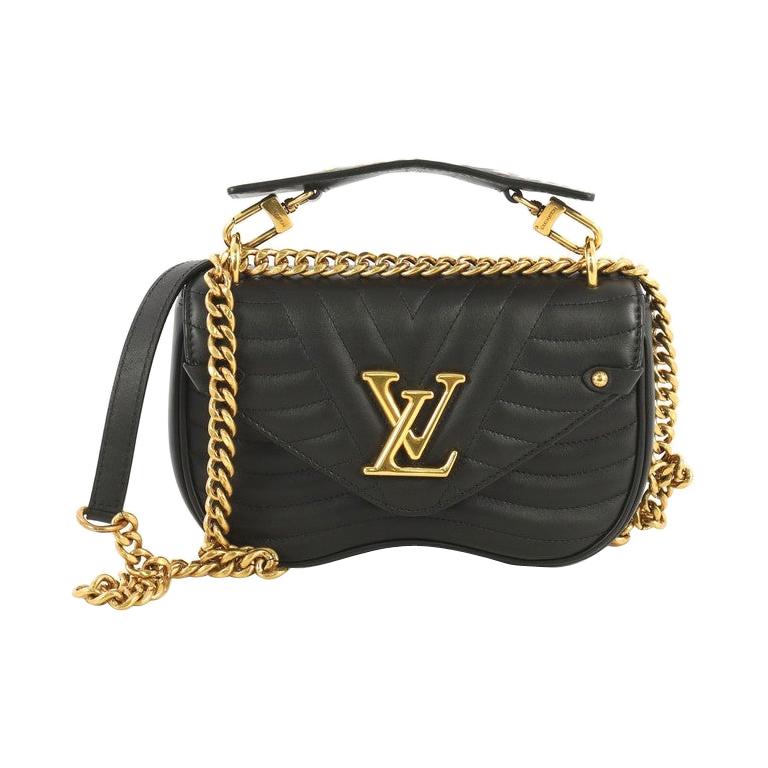 Louis Vuitton New Wave Chain Bag Quilted Leather PM at 1stdibs