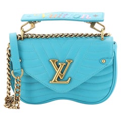 Louis Vuitton New Wave Chain Bag Quilted Leather PM