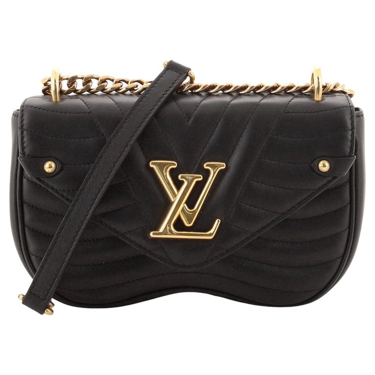 Louis Vuitton New Wave Chain Bag Quilted Leather PM at 1stDibs