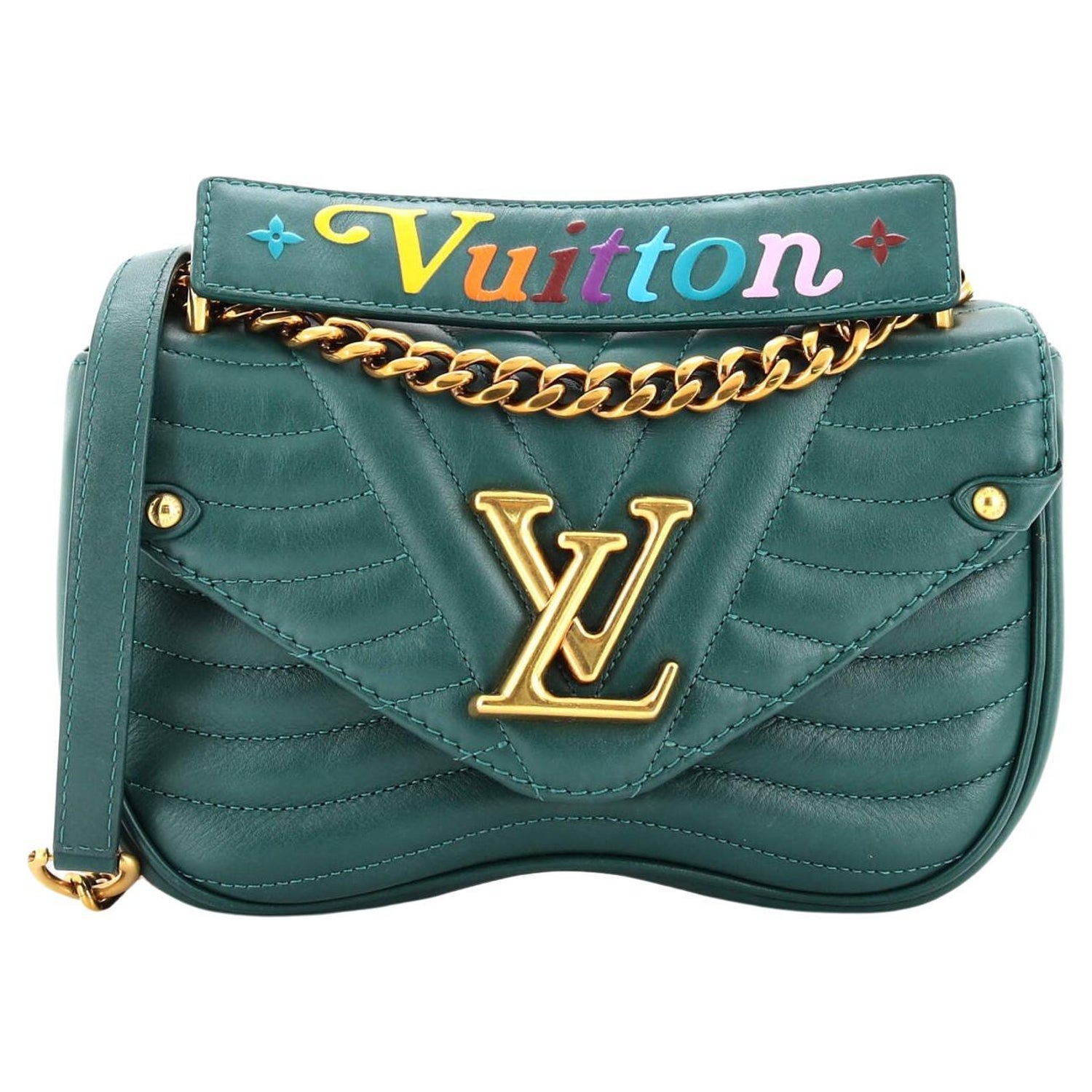 Louis Vuitton M20838 New Wave Chain Bag PM , Brown, One Size