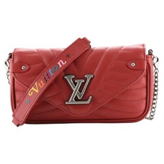 Louis Vuitton New Wave Chain Pochette Quilted Leather