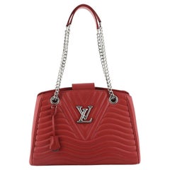Louis Vuitton New Wave Chain Tote Quilted Leather 