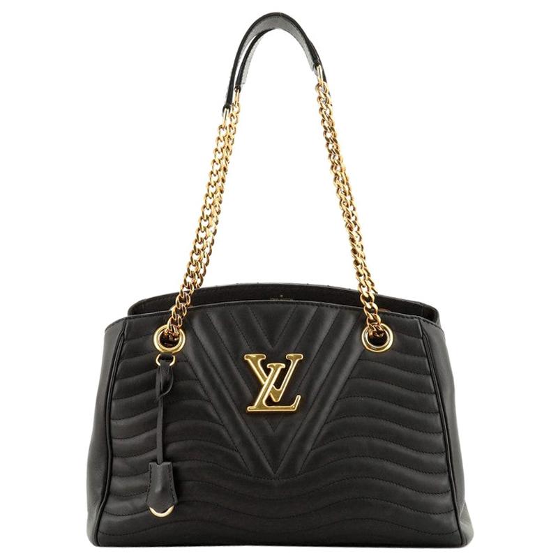 Louis Vuitton New Wave Chain Tote Quilted Leather