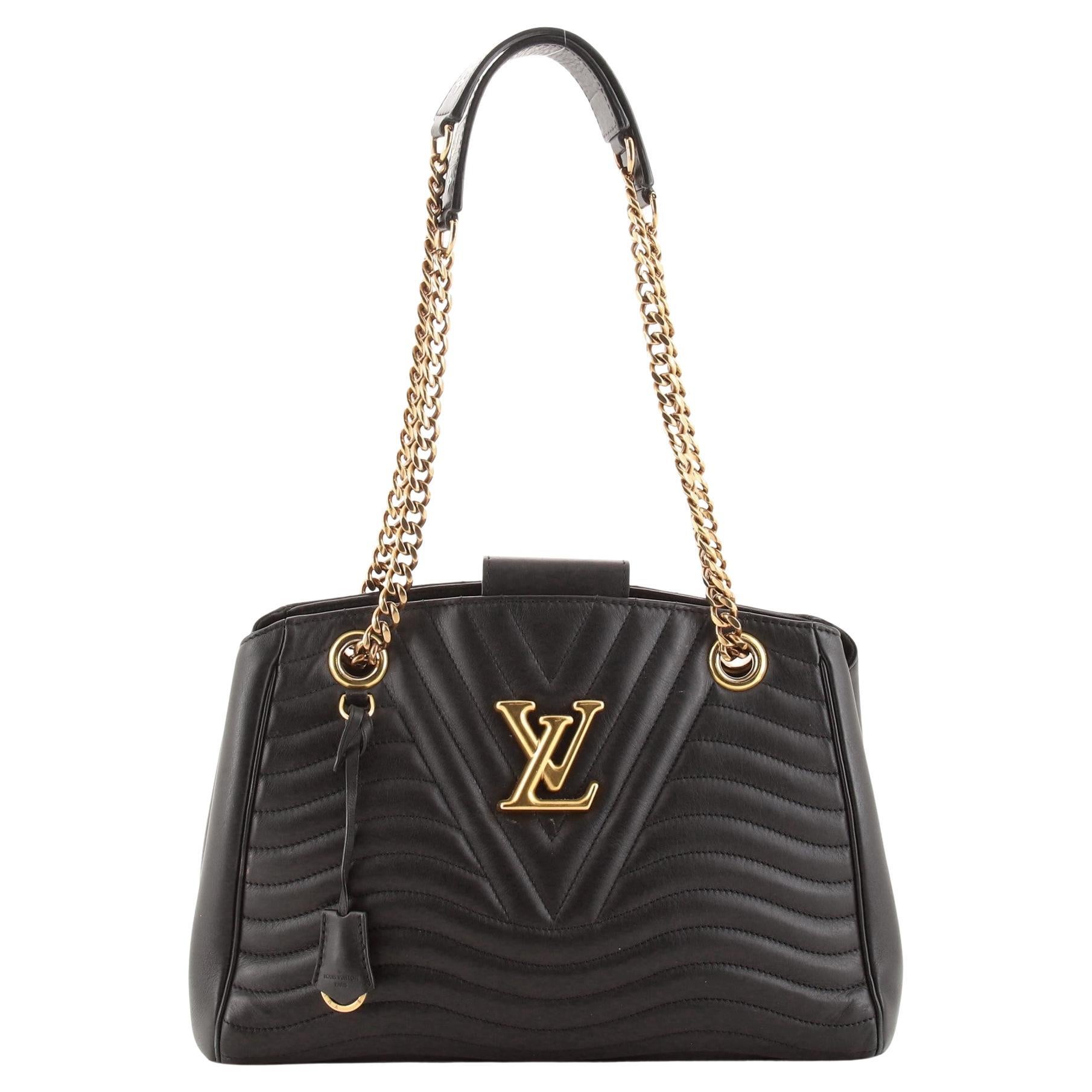 Louis Vuitton New Wave Chain Tote Quilted Leather