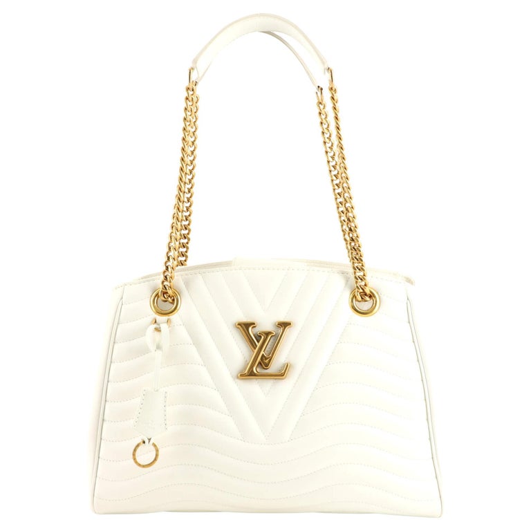Louis Vuitton New Wave Chain Bag White - For Sale on 1stDibs
