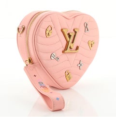 Louis Vuitton - New Wave Heart Crossbody Bag Limited Edition Love Lock Quilted