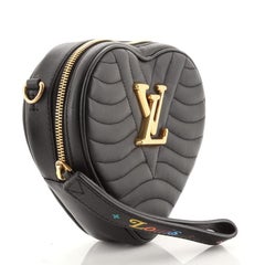 Louis Vuitton New Wave Heart Crossbody Bag Quilted Leather