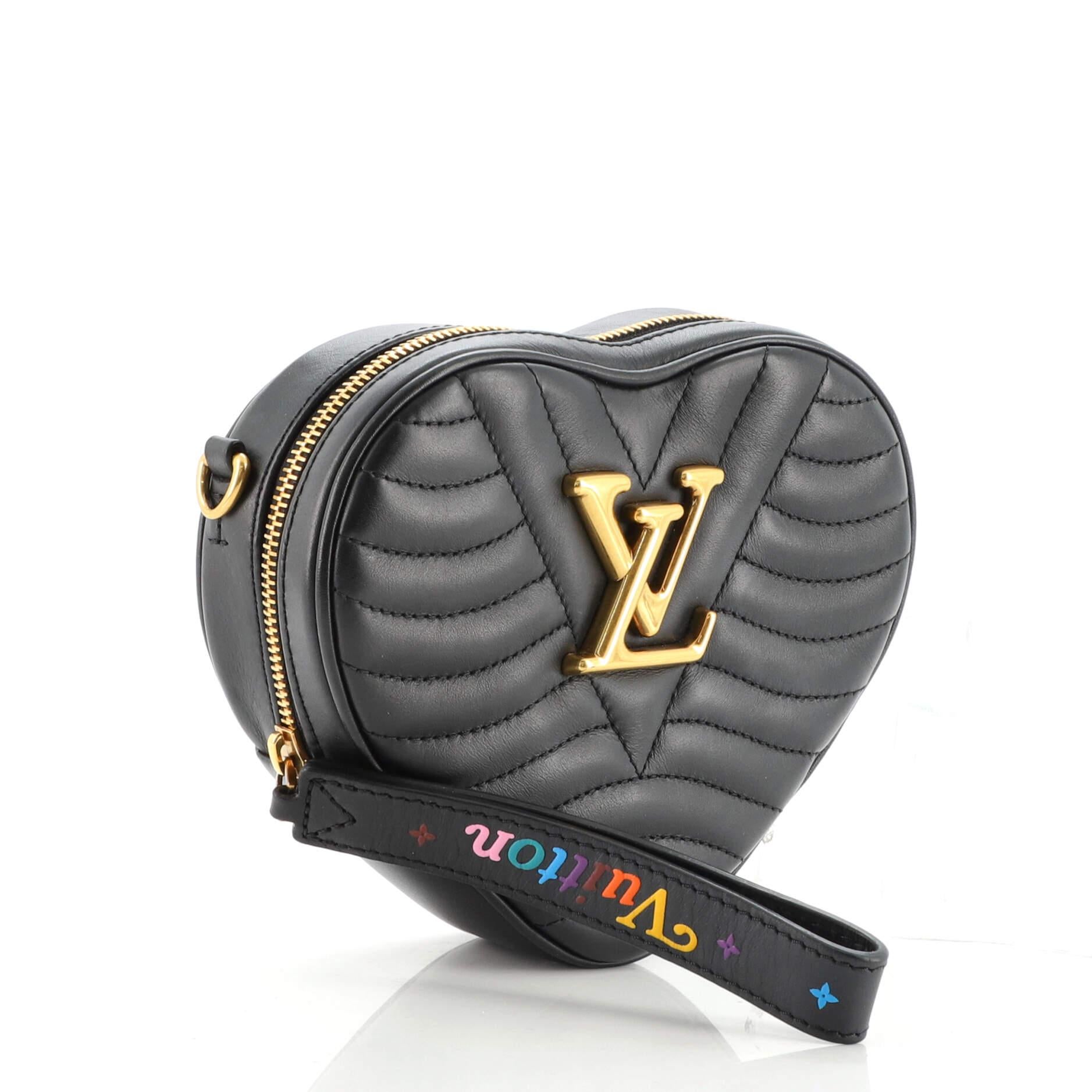 Louis Vuitton New Wave Heart Bag - Grey Crossbody Bags, Handbags