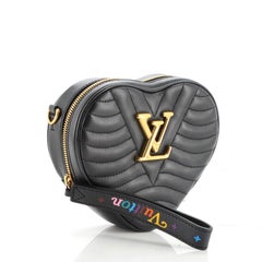 Louis Vuitton New Wave Heart Crossbody Bag Quilted Leather