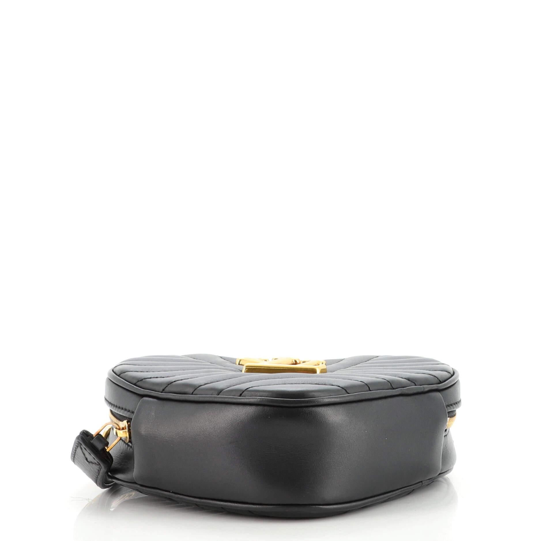 lv heart bag