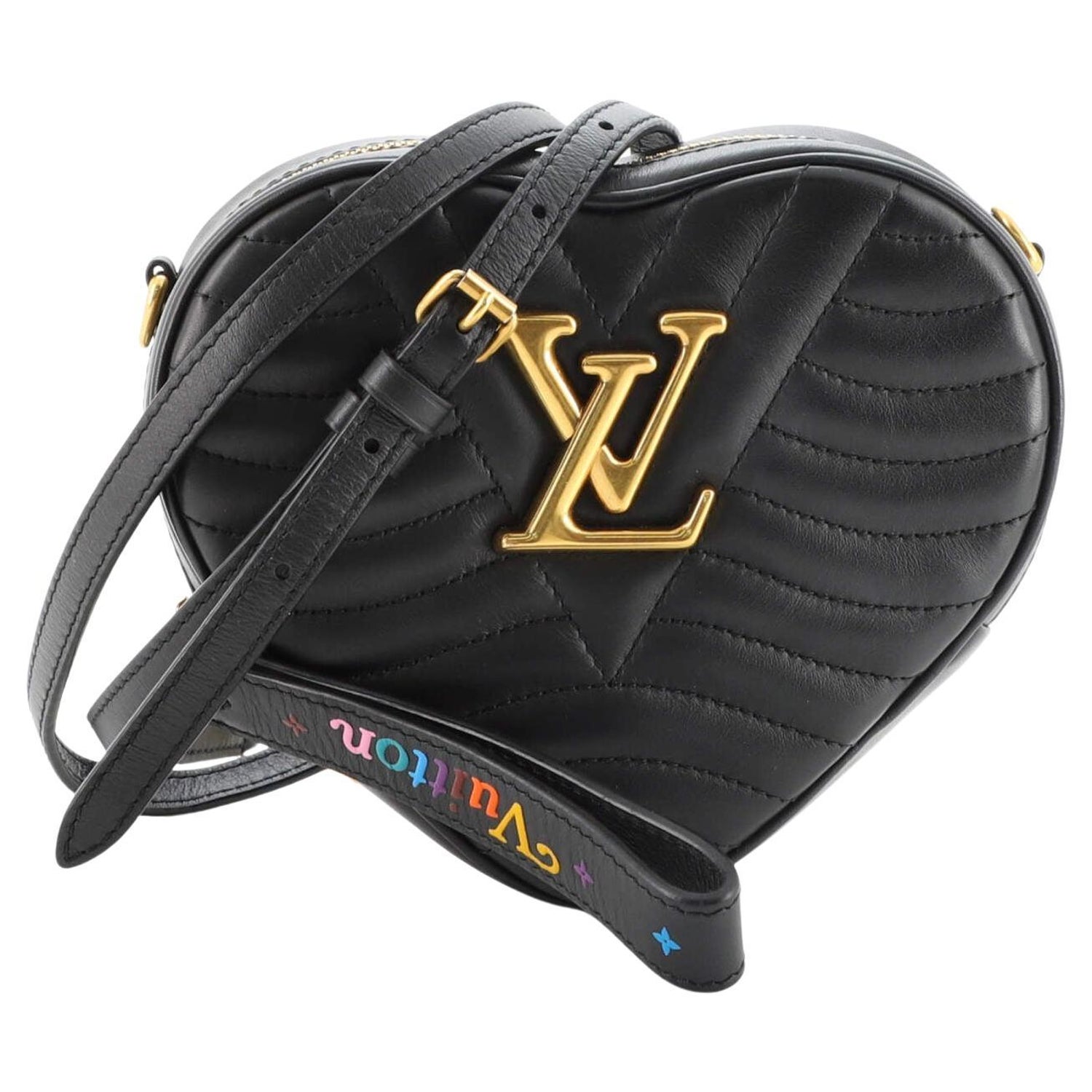Louis Vuitton New Wave Heart Bag - Grey Crossbody Bags, Handbags