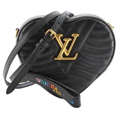  Louis Vuitton New Wave Heart Crossbody Bag Quilted Leather