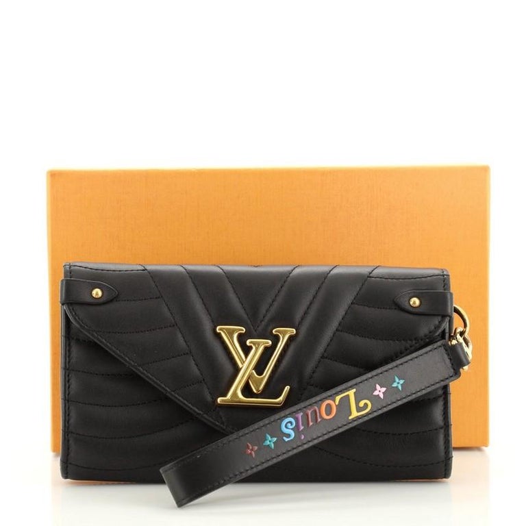 Louis Vuitton Love Lock New Wave Long Leather Wallet