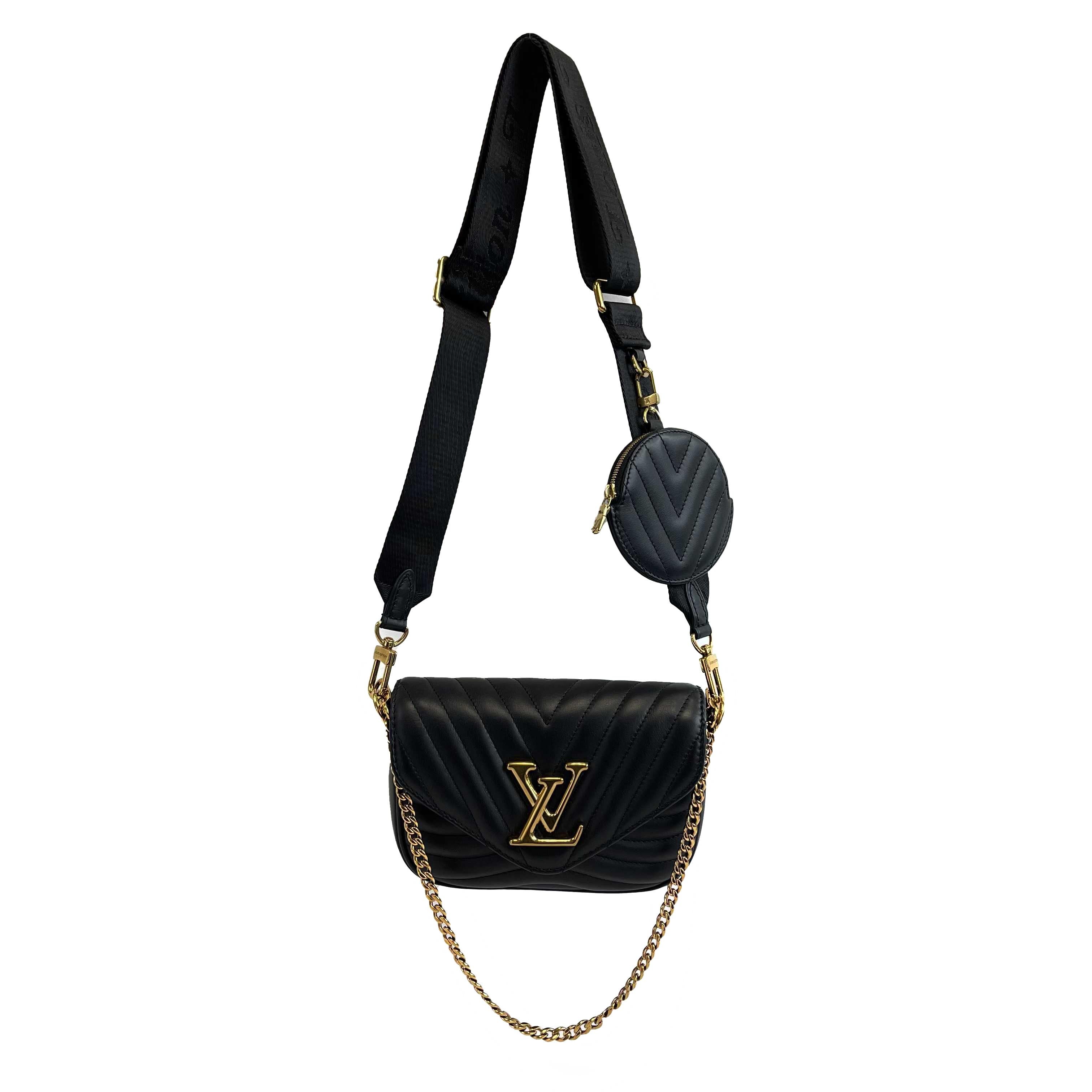 	Louis Vuitton - New Wave Multi-Pochette Black Crossbody / Full Kit 3