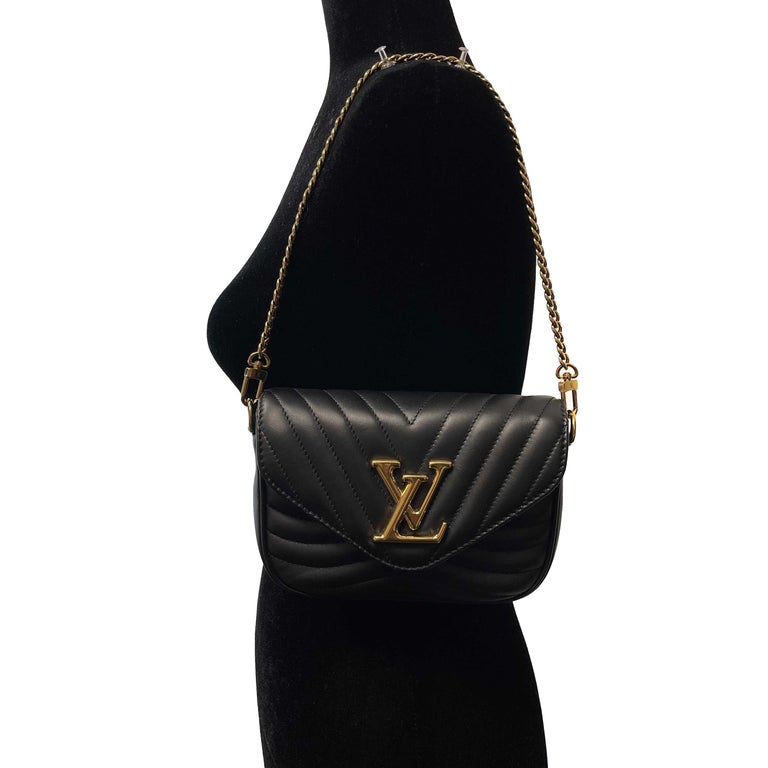 Louis Vuitton - New Wave Multi-Pochette Black Crossbody / Full Kit