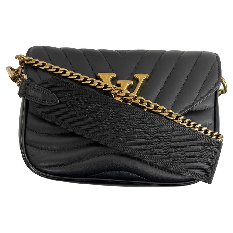 Louis Vuitton - New Wave Multi-Pochette Black Crossbody / Full Kit For Sale  at 1stDibs