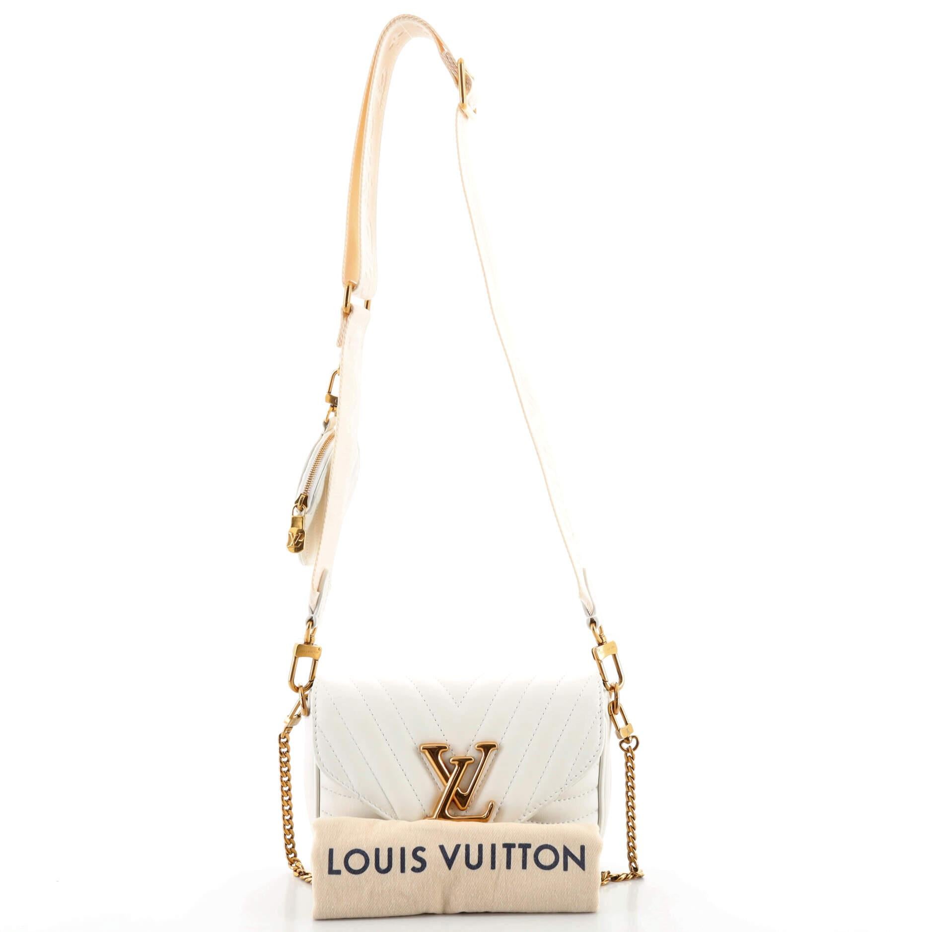 Louis Vuitton Multi Pochette Beige - 2 For Sale on 1stDibs