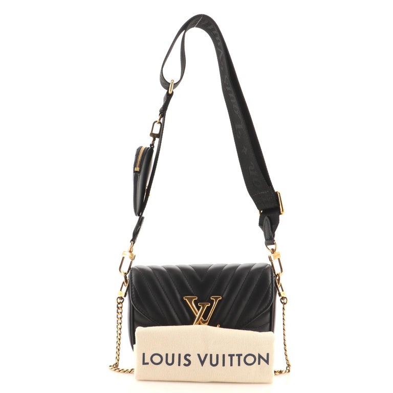 Multi-pochette new wave leather crossbody bag Louis Vuitton Beige