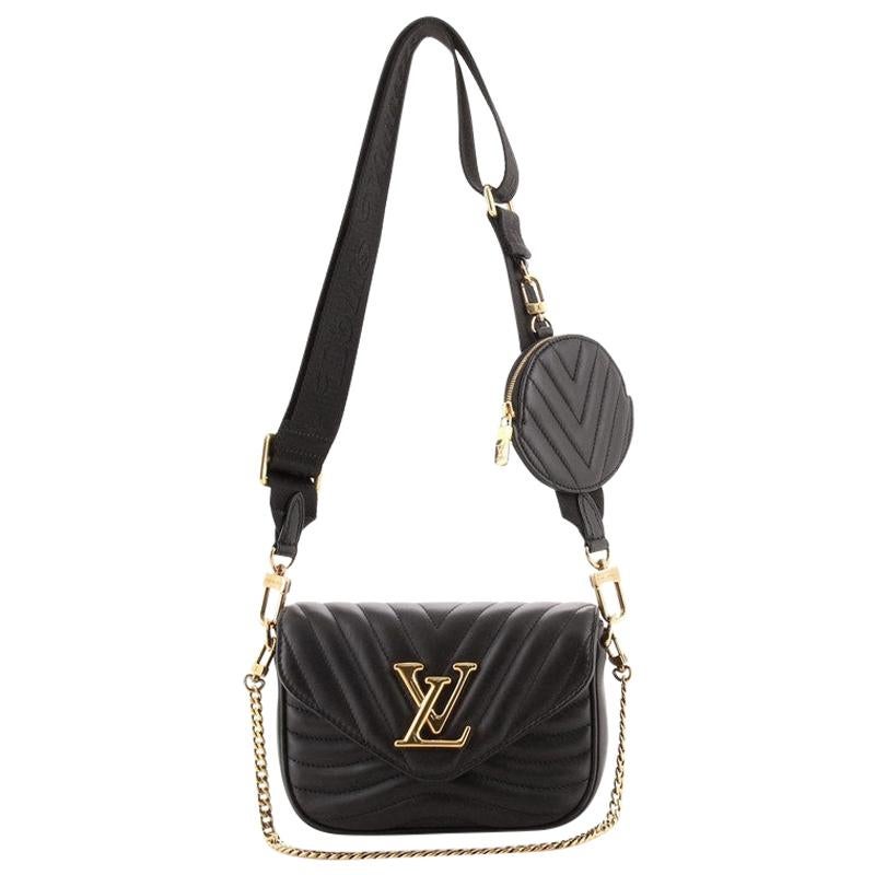 Louis Vuitton New Wave Multi Pochette Quilted Leather Neutral
