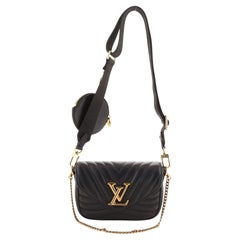 Louis Vuitton Black Quilted Leather New Wave Multi-Pochette Gold Hardware,  2021 Available For Immediate Sale At Sotheby's
