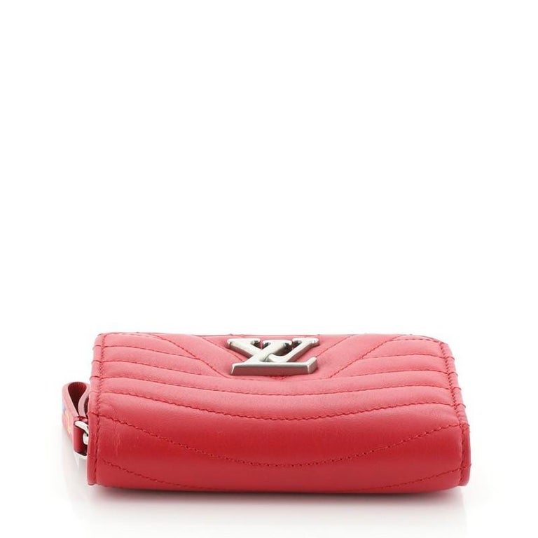 Louis Vuitton New Wave Wallet Red Leather – Luxe Collective
