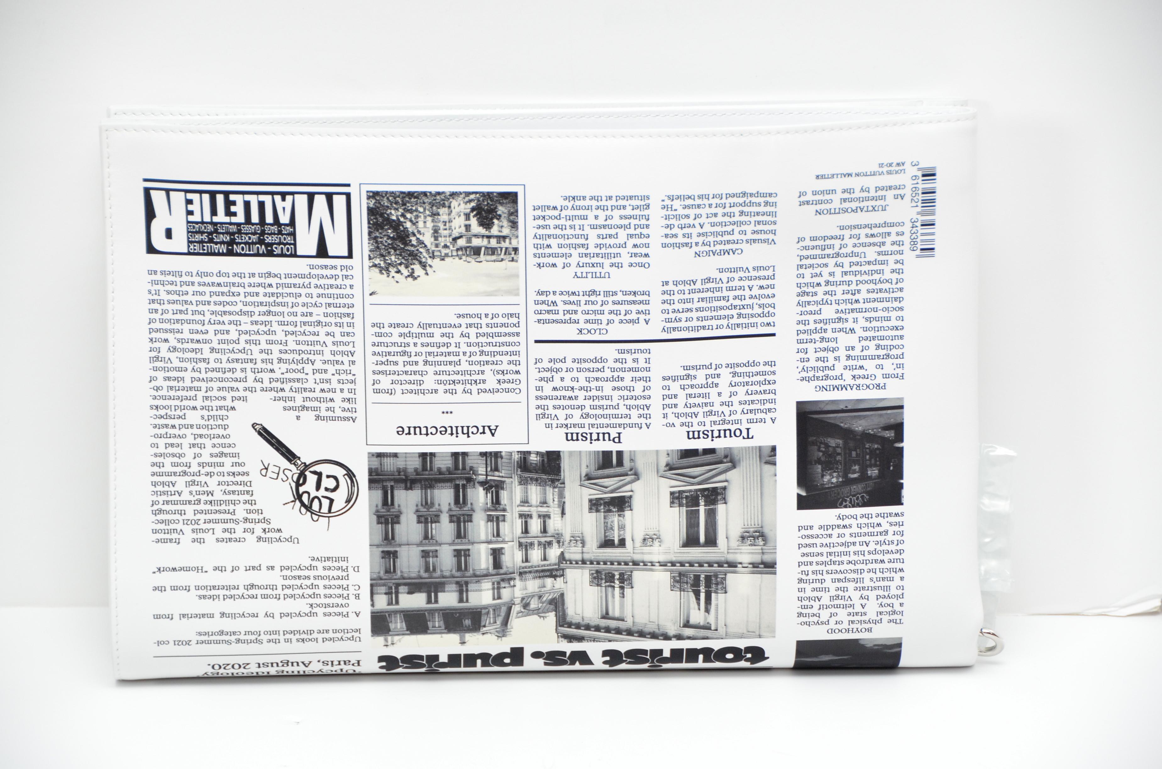 louis vuitton newspaper bag