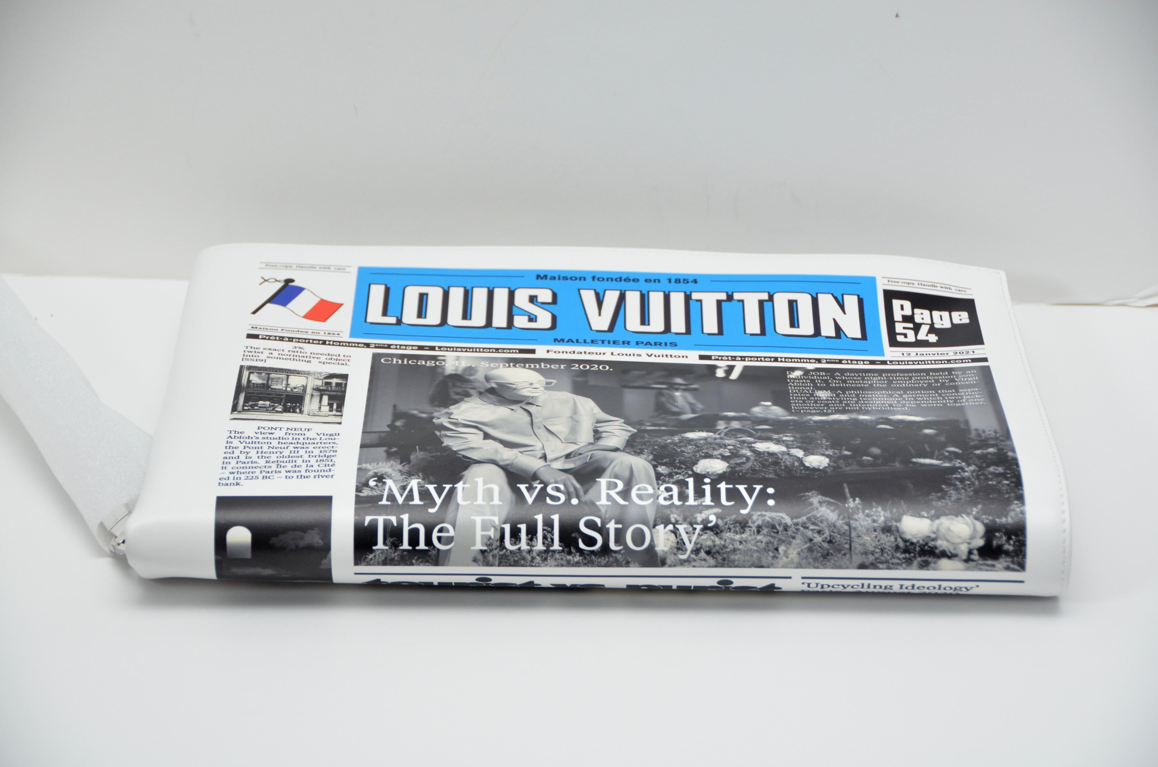 Louis Vuitton Newspaper Pouch NEW WITH TAGS For Sale at 1stDibs 