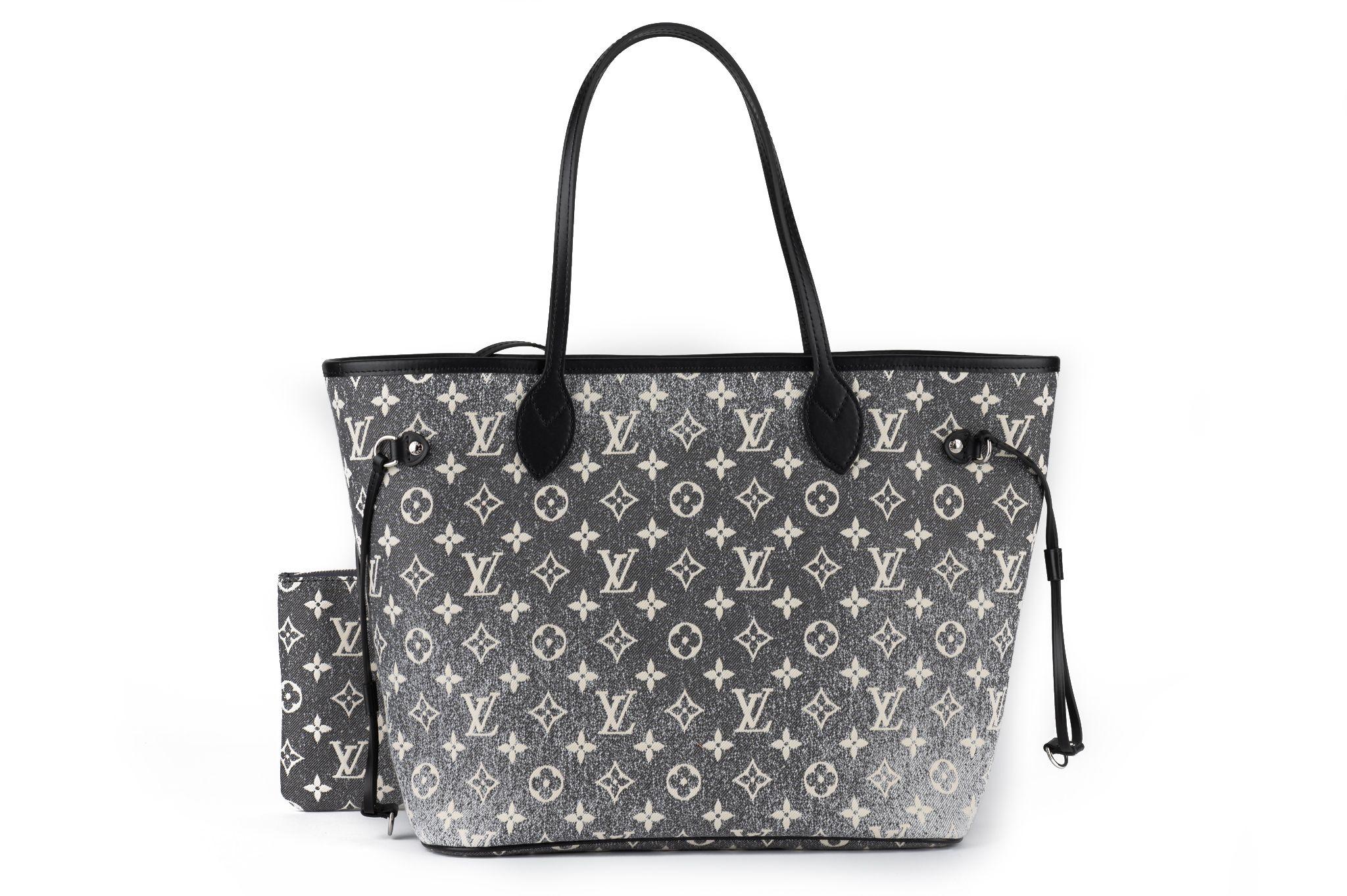 lv denim neverfull
