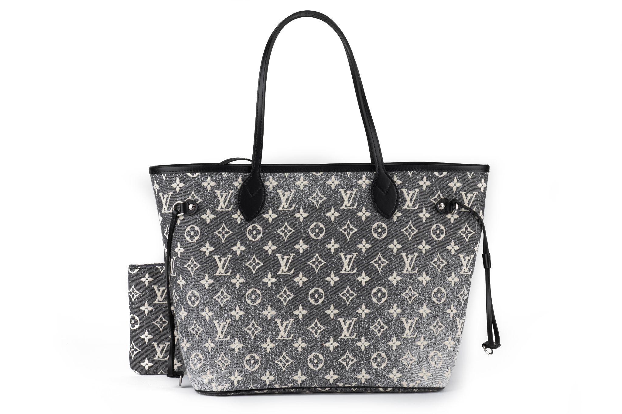 louis vuitton neverfull denim