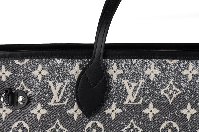 Louis Vuitton Denim Neverfull MM, Luxury, Bags & Wallets on