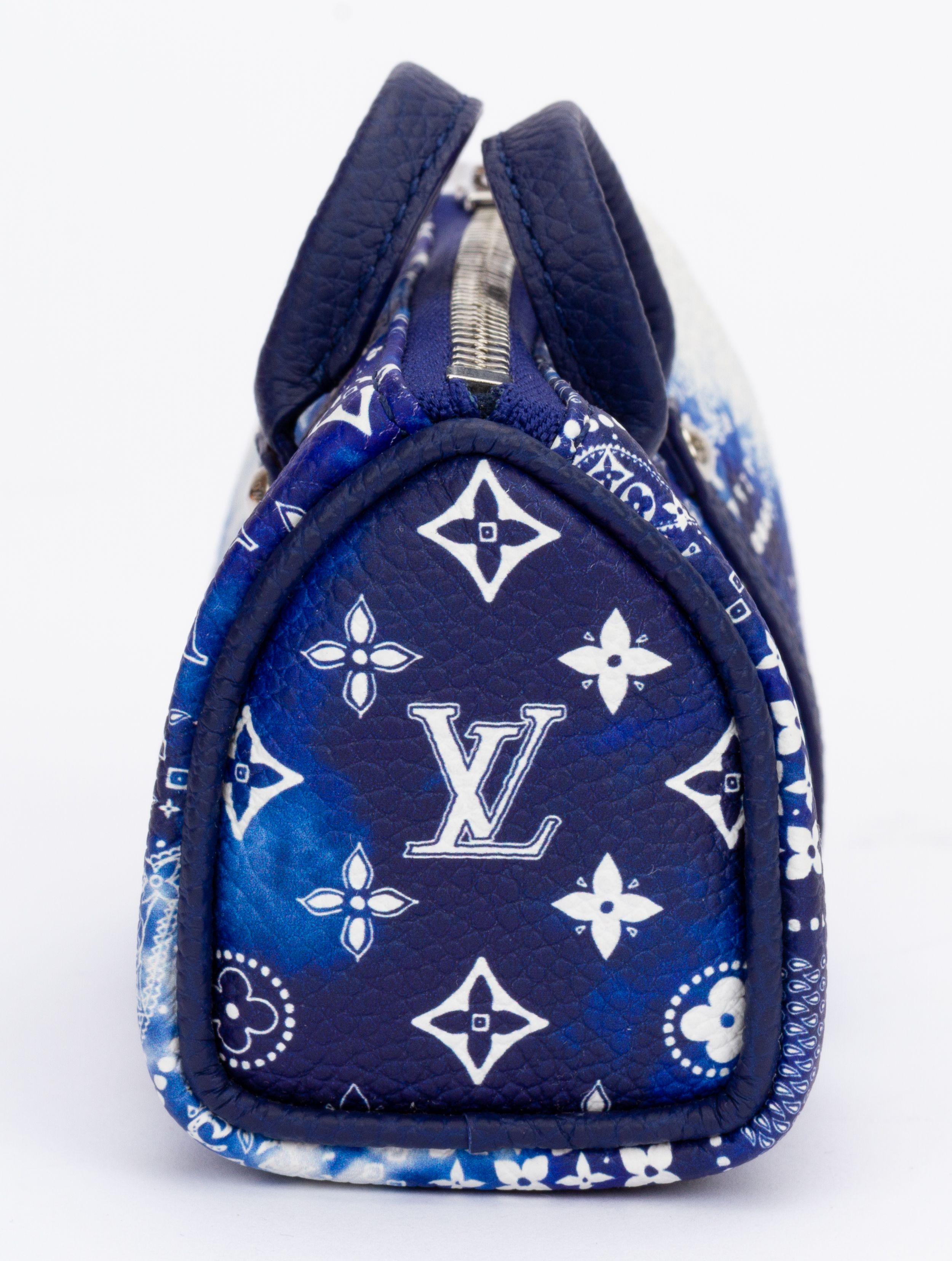 Viola Louis Vuitton NIB Miniatura Bandana Keepall in vendita
