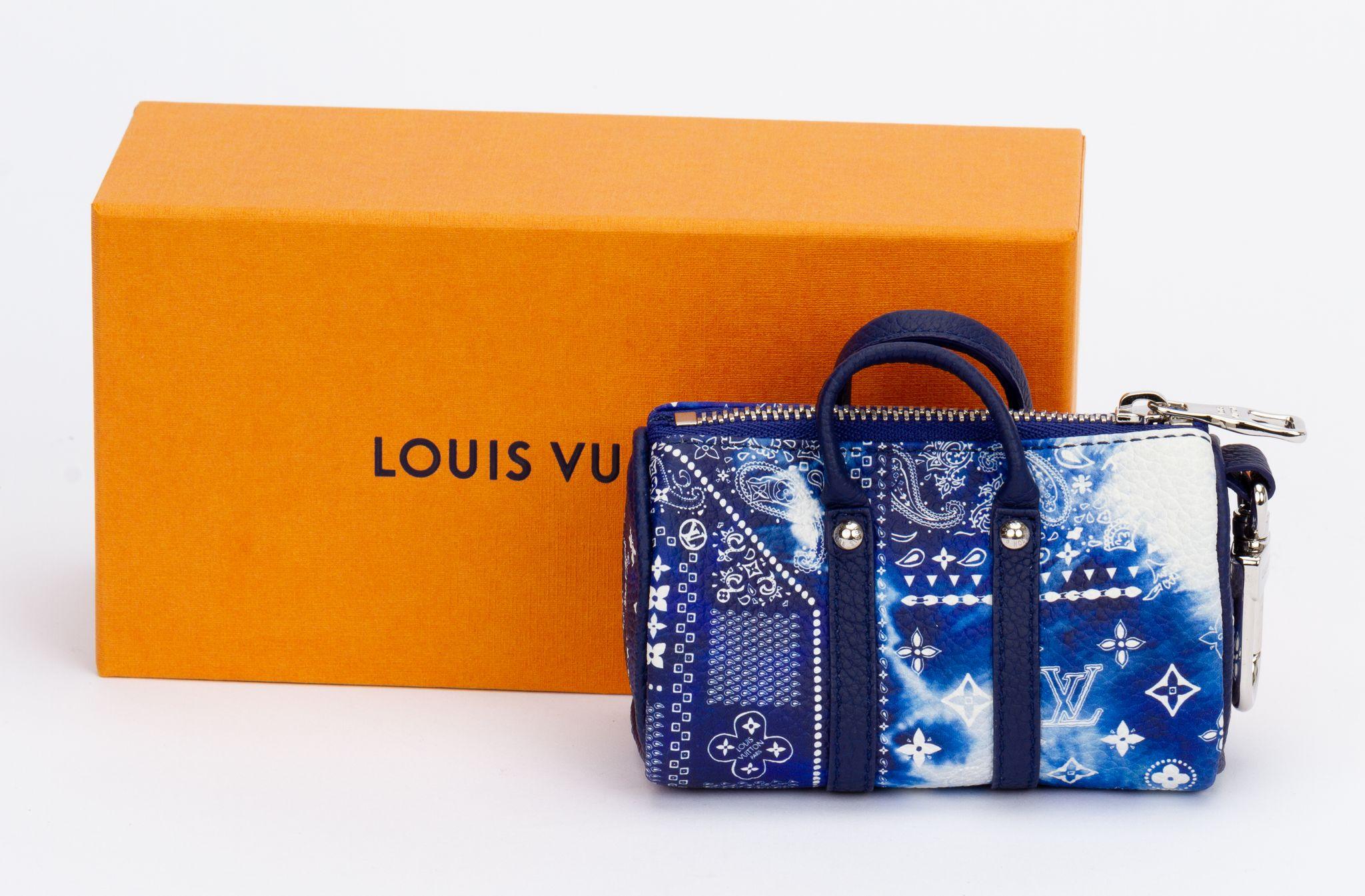 Louis Vuitton NIB Miniature Bandana Keepall For Sale 1