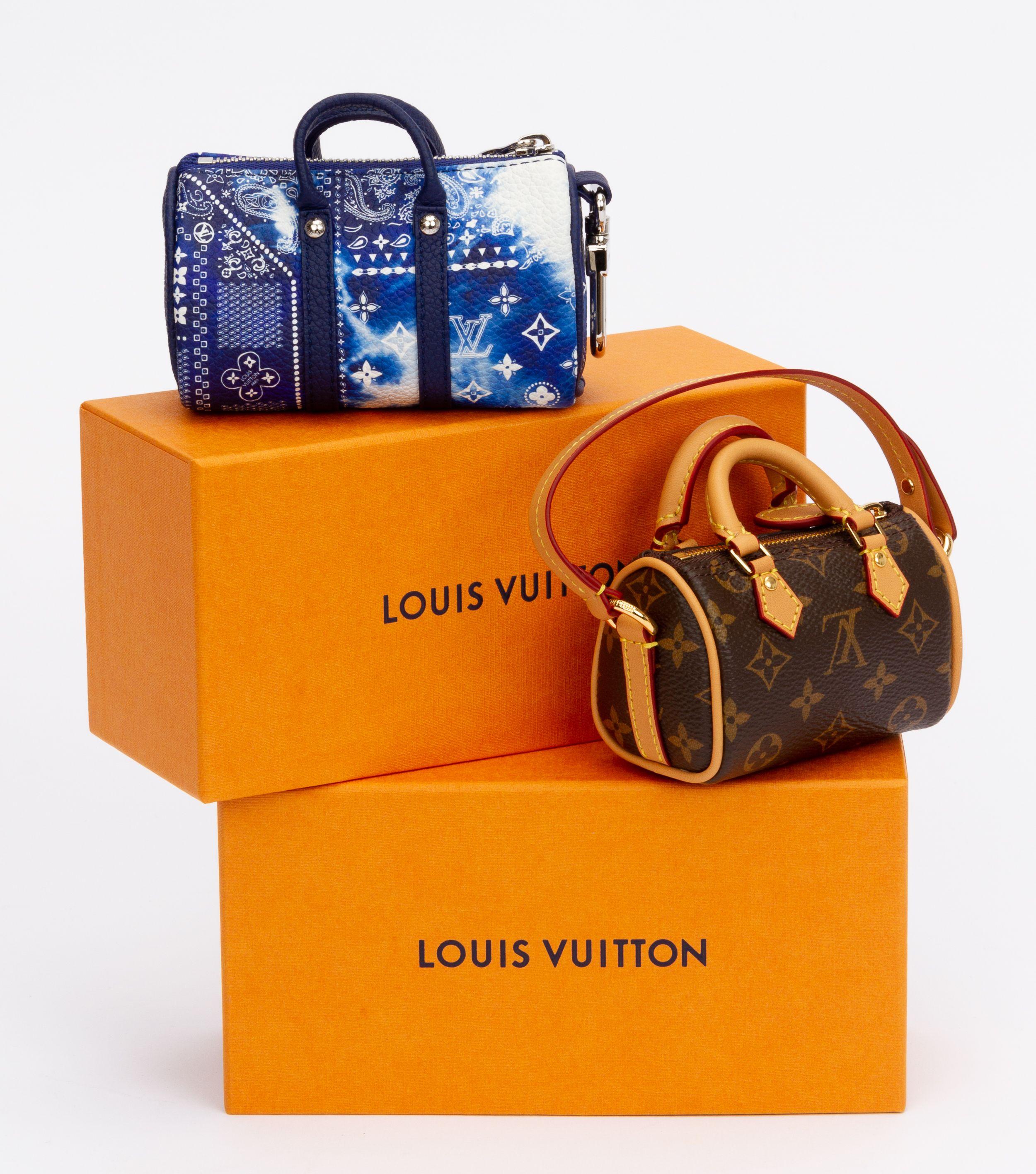 Women's Louis Vuitton NIB Miniature Keepall Bag For Sale