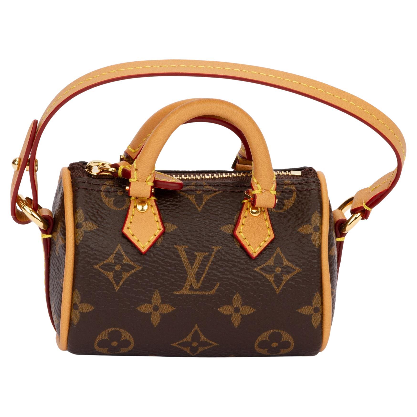 Louis Vuitton NIB Miniature Keepall Bag For Sale
