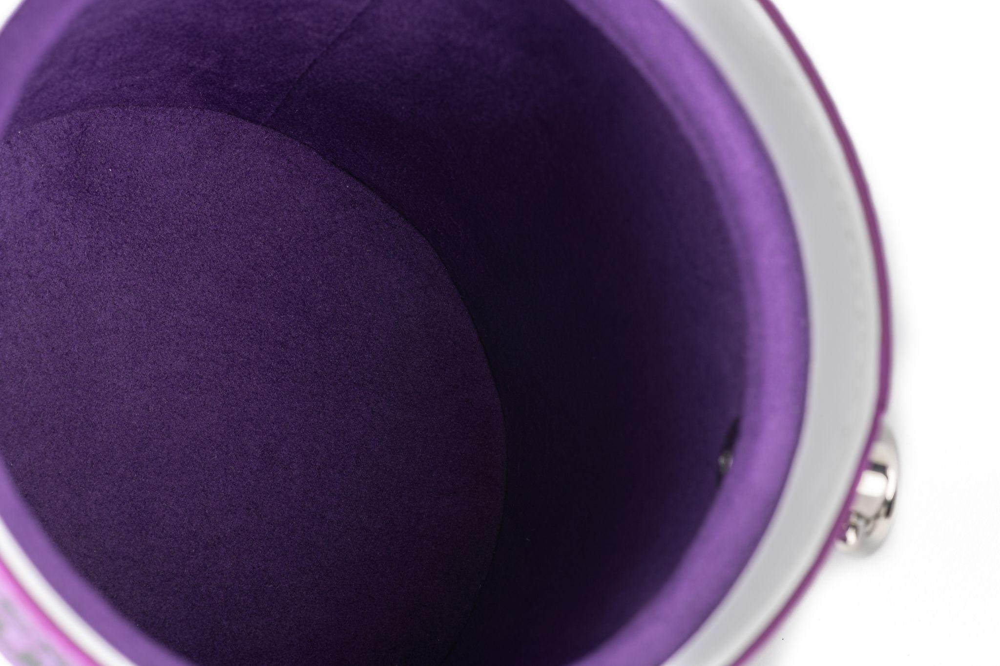 Louis Vuitton NIB Paint Can Monogram Purple For Sale 2