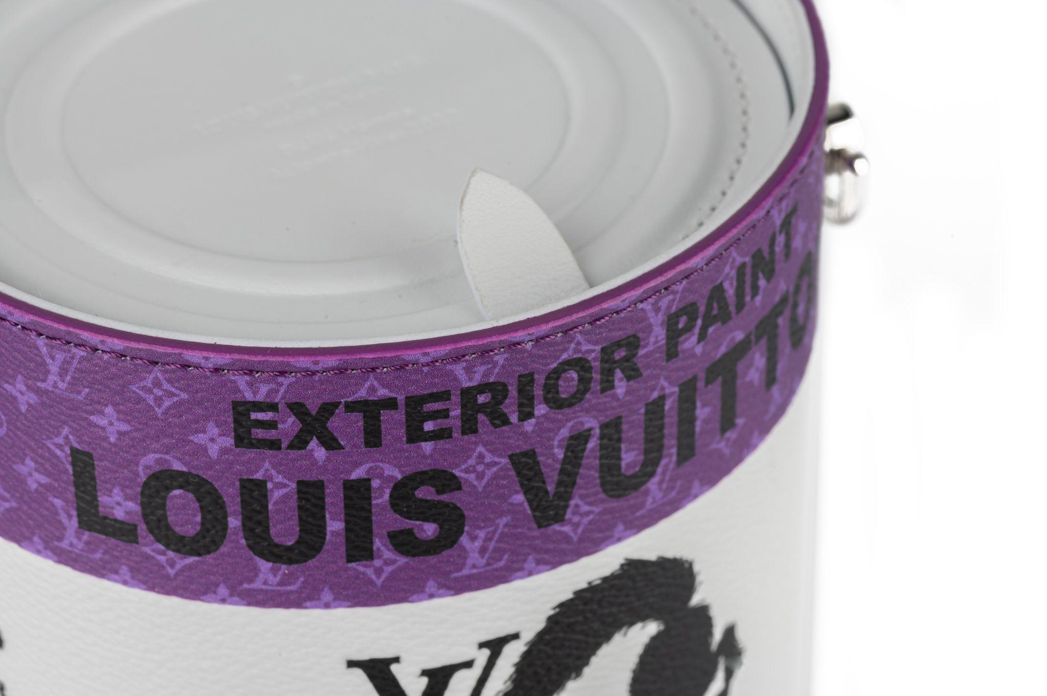 Louis Vuitton NIB Paint Can Monogram Purple In New Condition For Sale In West Hollywood, CA