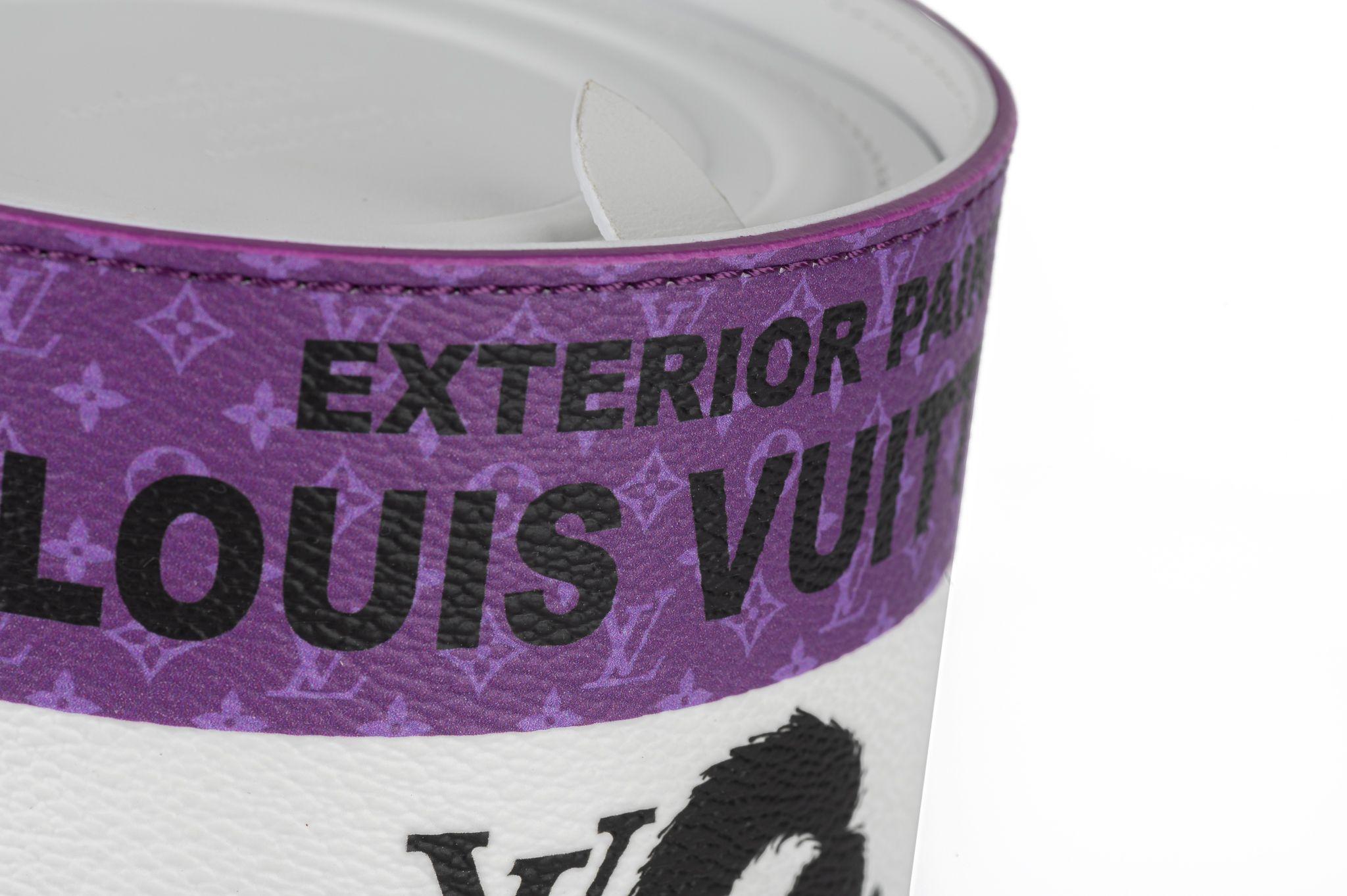 Louis Vuitton NIB Paint Can Monogram Purple For Sale 1