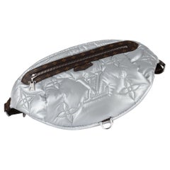 Louis Vuitton NIB Silver Pillow Bumbag LOGO