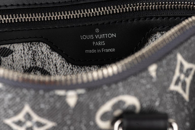 Louis Vuitton NIB Speedy 25 Grey Denim For Sale at 1stDibs