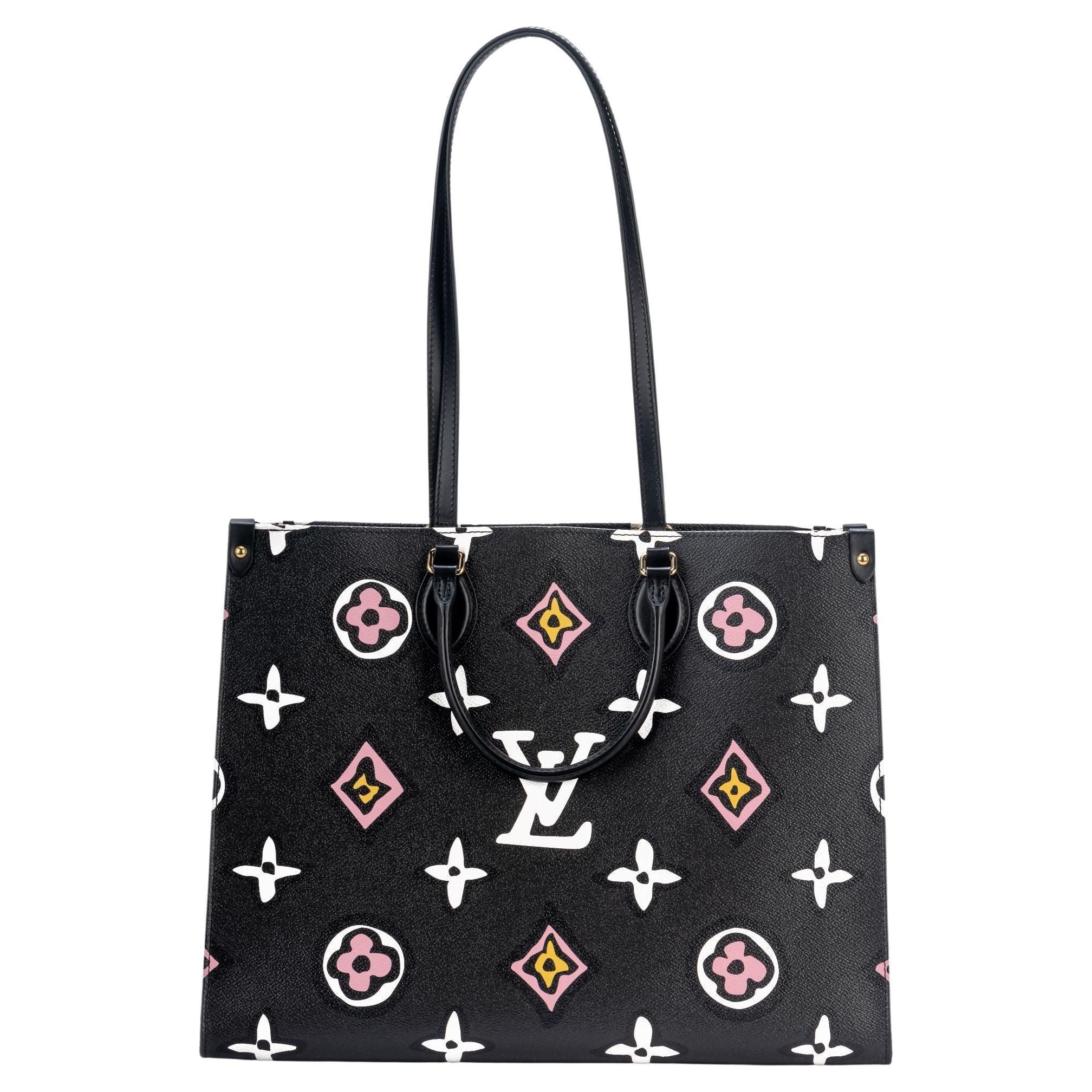 Louis Vuitton Onthego Tote Wild At Heart Monogram Giant Gm Auction