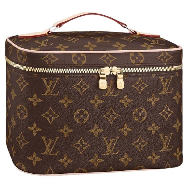 Louis Vuitton Nice BB Toiletry Bag Monogram Coated Canvas For Sale at  1stDibs | lv toiletry, nice bb toiletry pouch price, nice mini toiletry  pouch