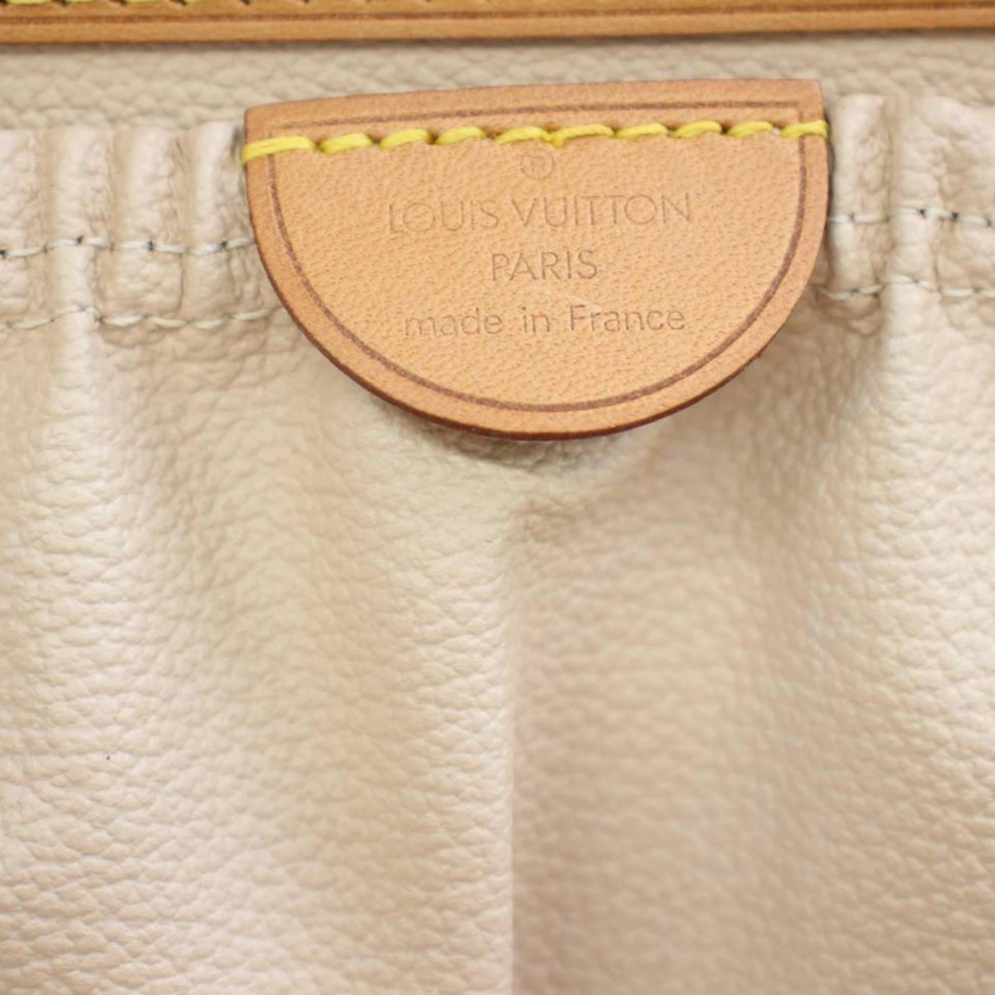 Louis Vuitton Nice Monogram Vanity 2way Trunk 867349 Brown Shoulder Bag In Good Condition For Sale In Forest Hills, NY