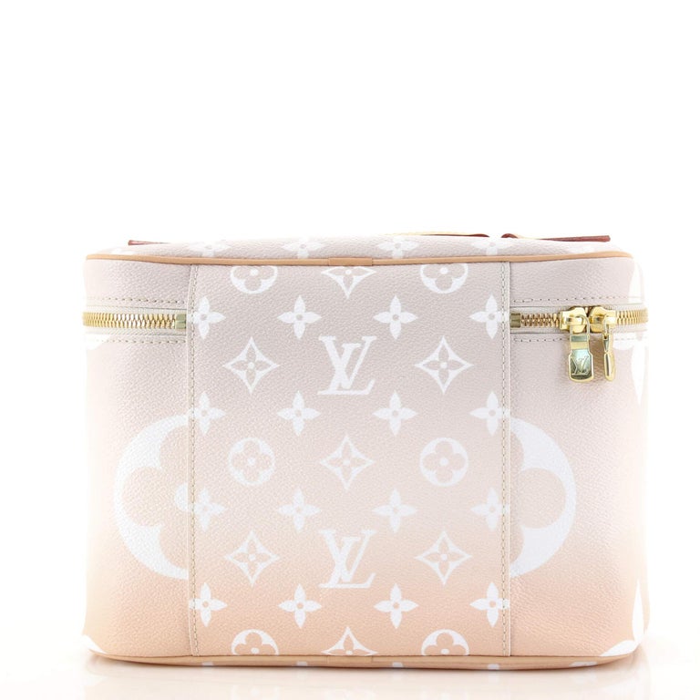 Louis Vuitton Nice Vanity Case By The Pool Monogram Giant BB at 1stDibs