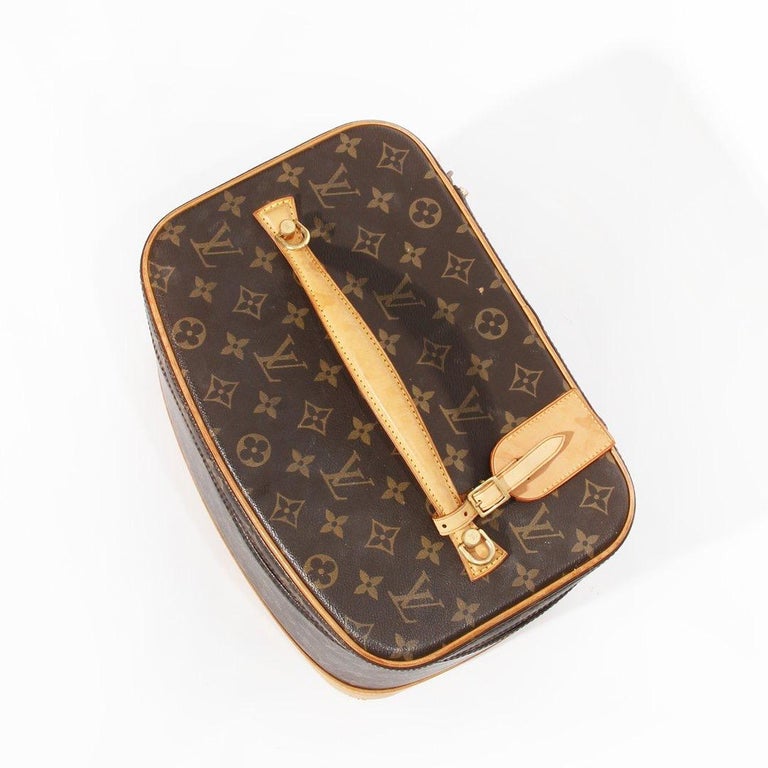 Louis Vuitton Nice Vanity Case Circa Late 1980's Early 1990's at