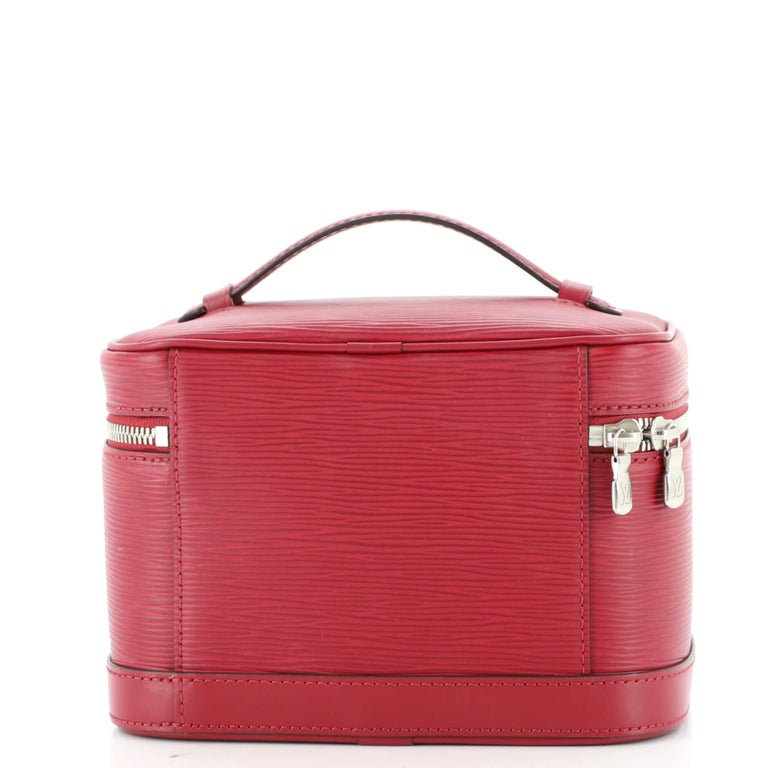 Louis Vuitton Nice Vanity Case Epi Leather BB For Sale at 1stDibs
