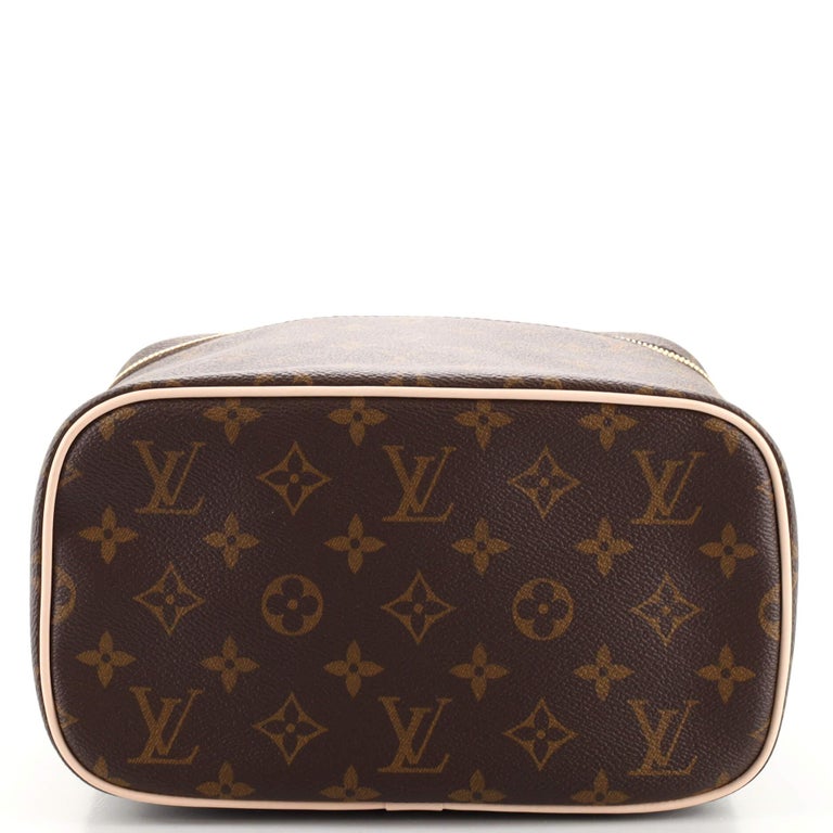Louis vuitton Nice BB vanity case bag in monogram canvas.