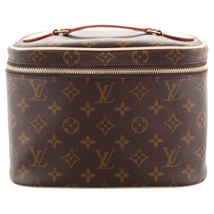 Louis Vuitton Nice Vanity Case mit Monogramm aus Segeltuch BB