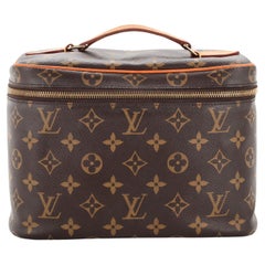 Louis Vuitton® Nice Vanity  レディースハンドバッグ, モノグラム, ヌメ革