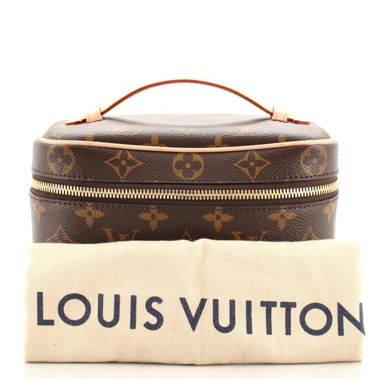 Louis Vuitton Nice Vanity Case Monogram Canvas Mini For Sale at 1stDibs
